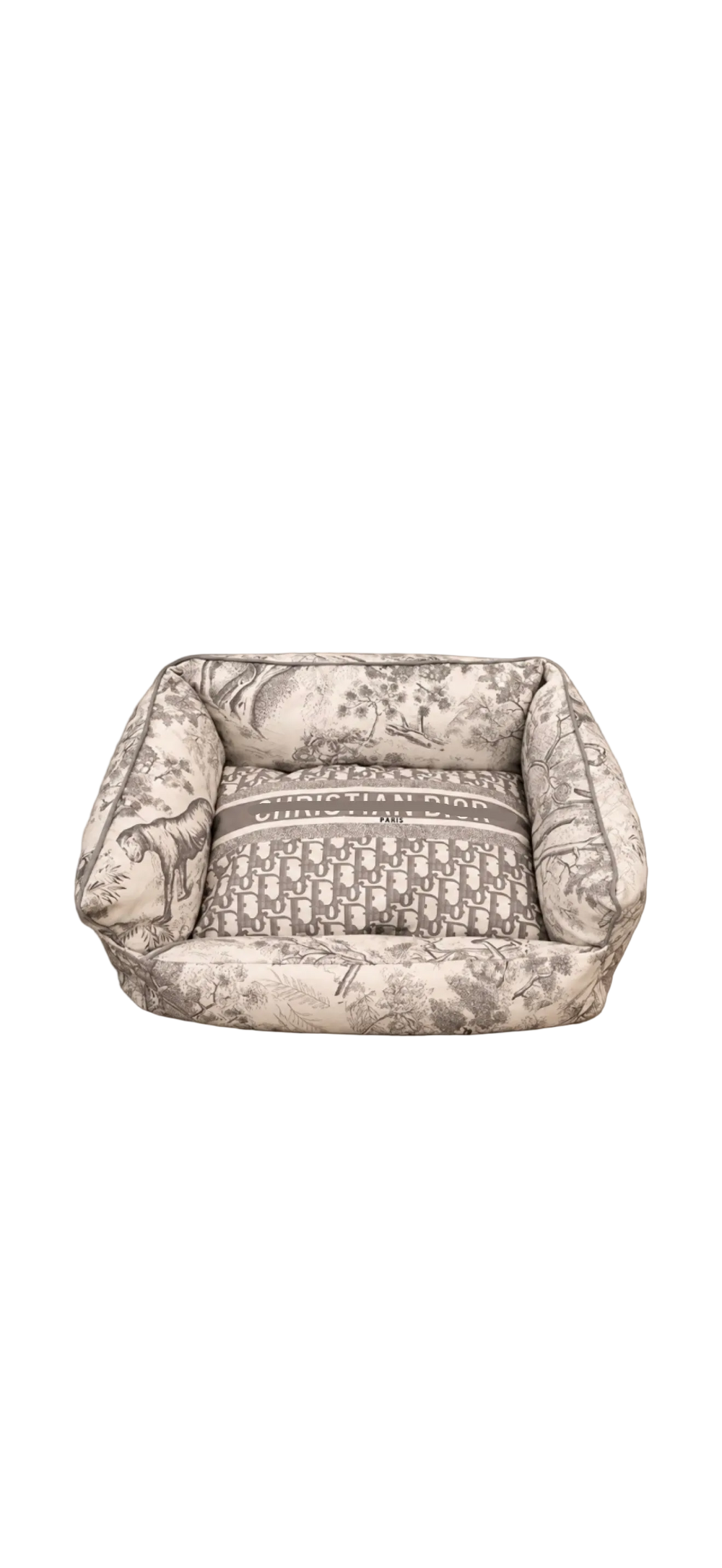 Grey dog CDD-style Bed