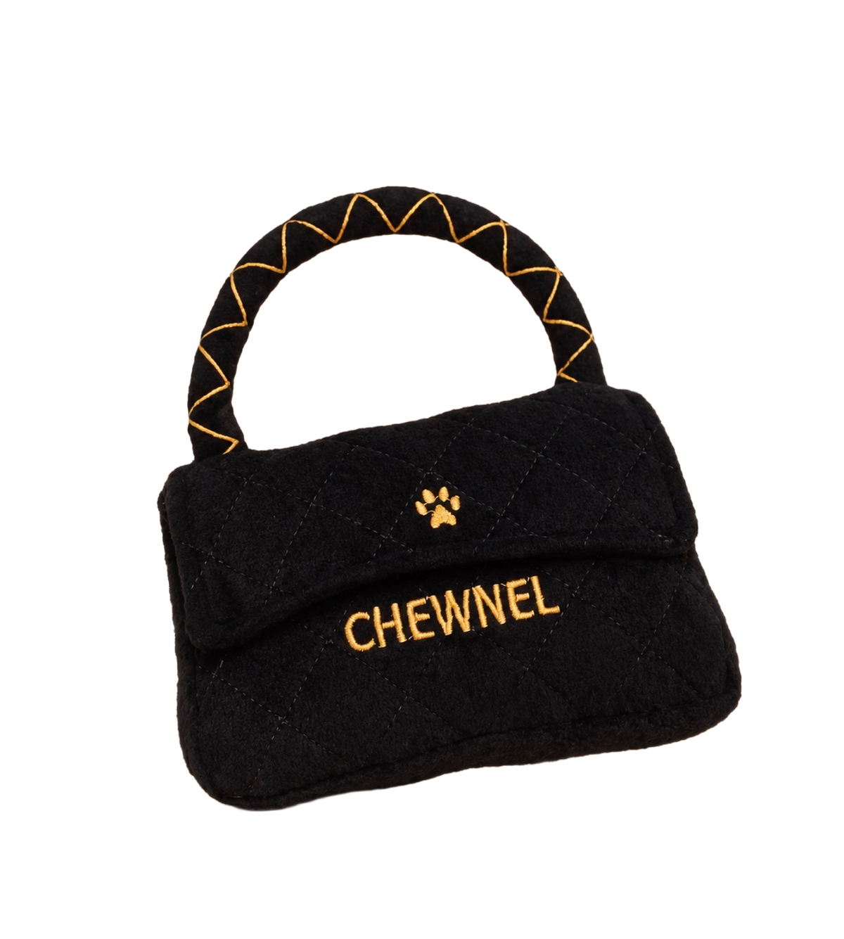 Black Chewnel Bag Toy